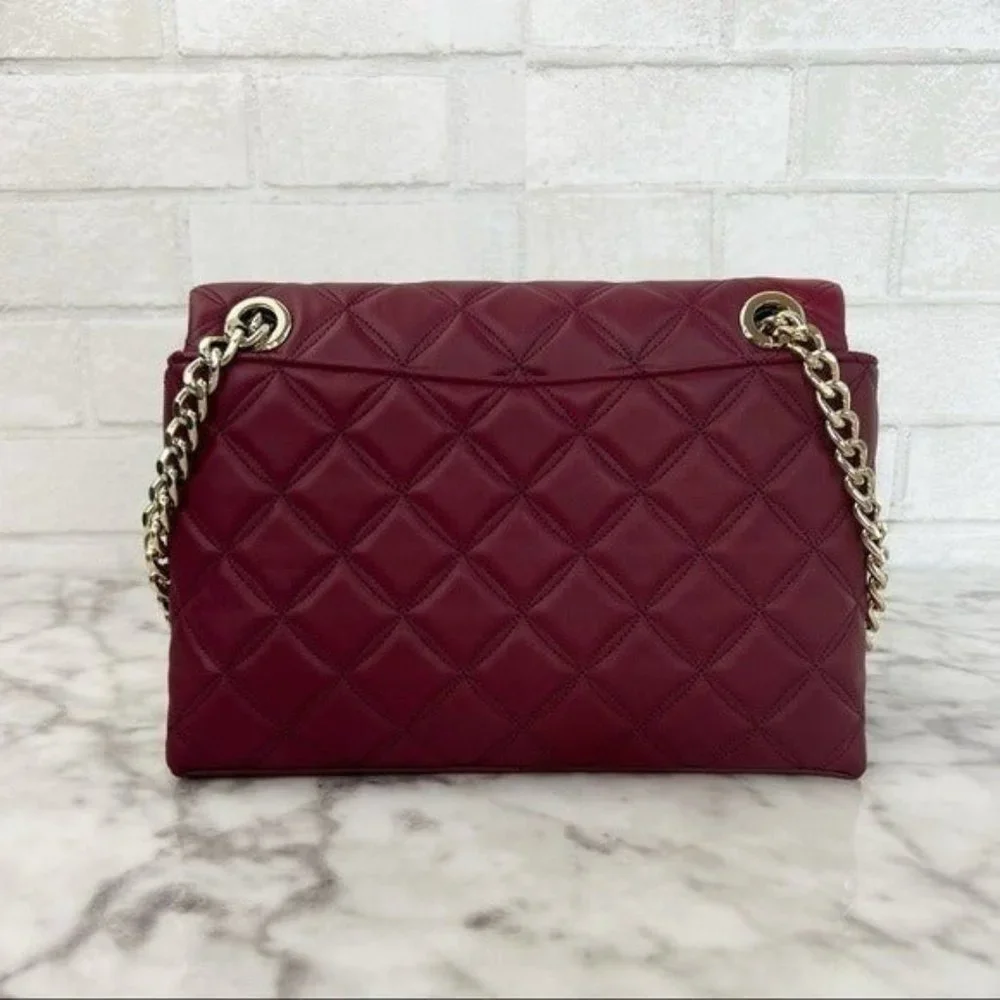 Kate Spade Natalia Medium Flap Chain Shoulder Bag Crossbody - Picture 5 of 10